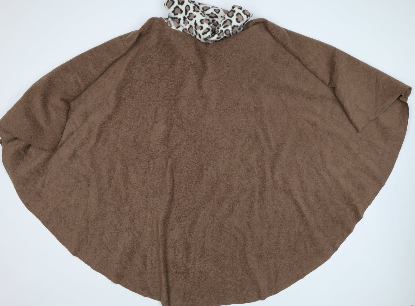 Womens UK Size One Size Preworn Brown Parka Coat