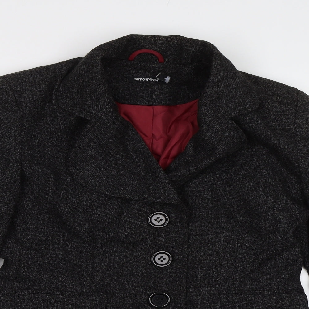 Primark Womens Grey   Jacket Blazer Size 12