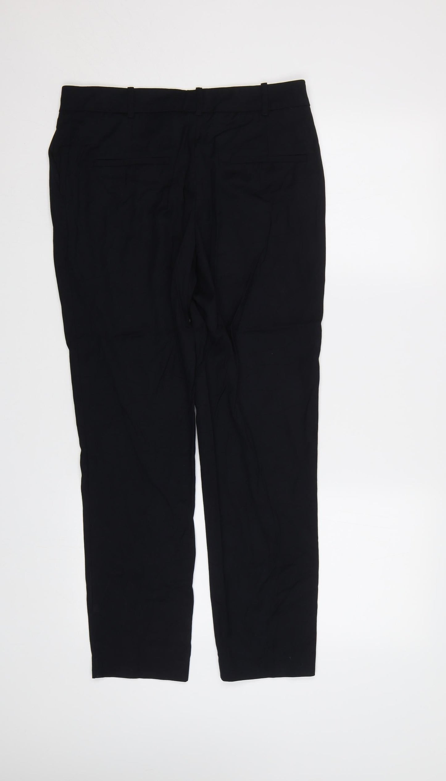 Mango Womens Black   Dress Pants Trousers Size 8 L26 in