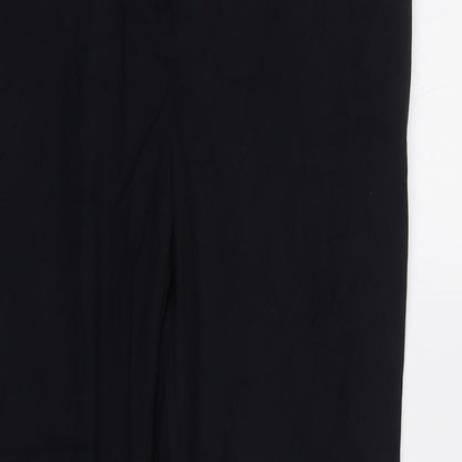 Mango Womens Black   Dress Pants Trousers Size 8 L26 in