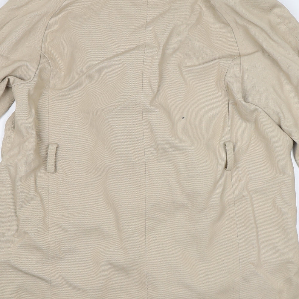 Womens UK Size 8 Wallis Beige Overcoat