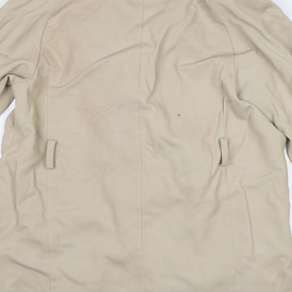 Womens UK Size 8 Wallis Beige Overcoat