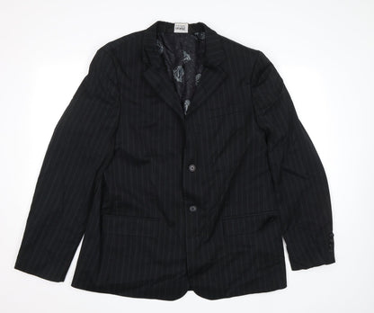 Mens UK Size L Nick(it) Black Jacket