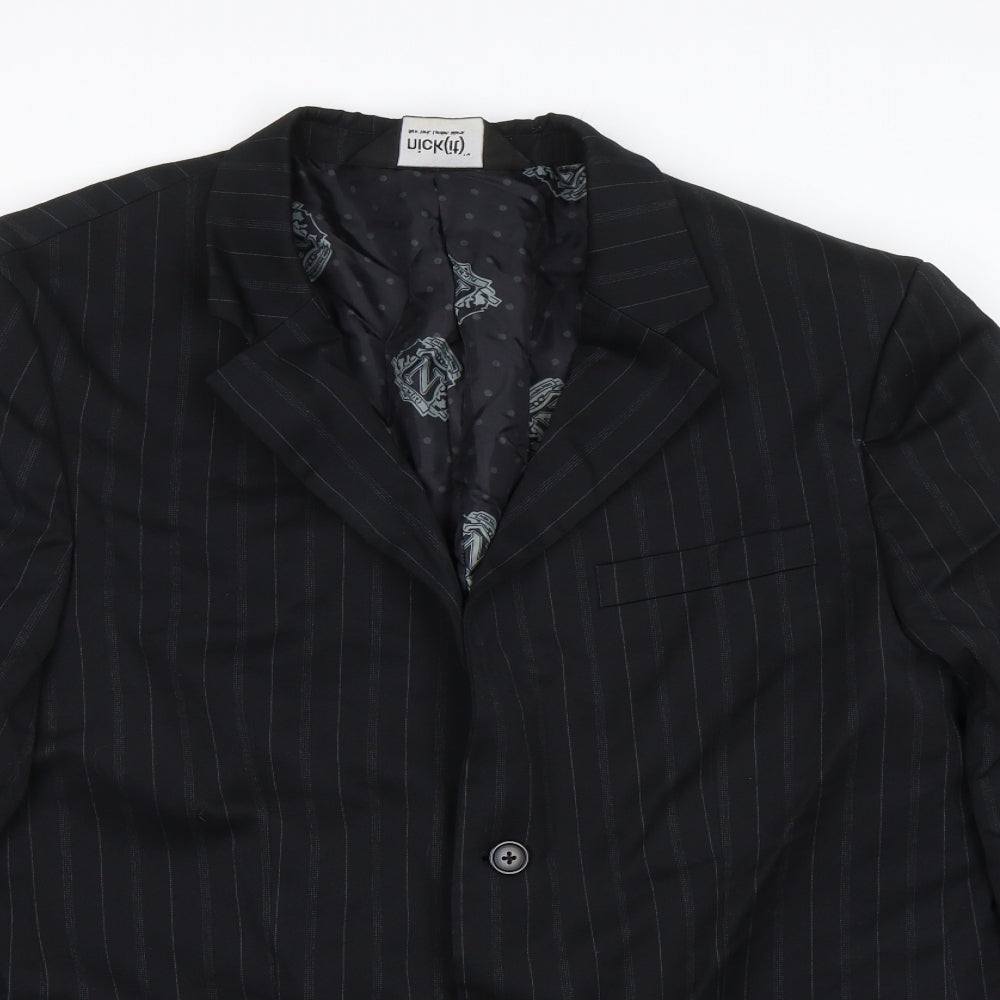 Mens UK Size L Nick(it) Black Jacket