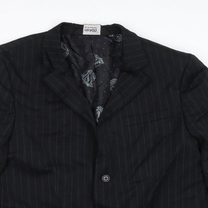 Mens UK Size L Nick(it) Black Jacket