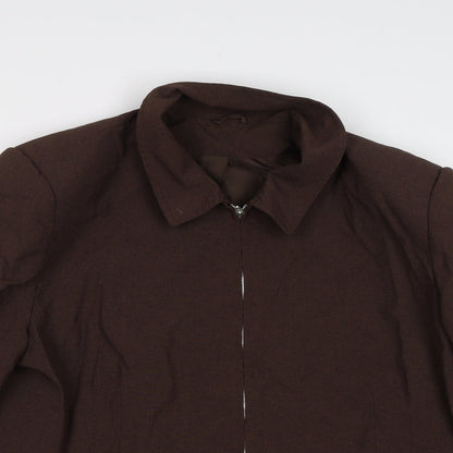 Womens UK Size 20 Bonmarché Brown Overcoat