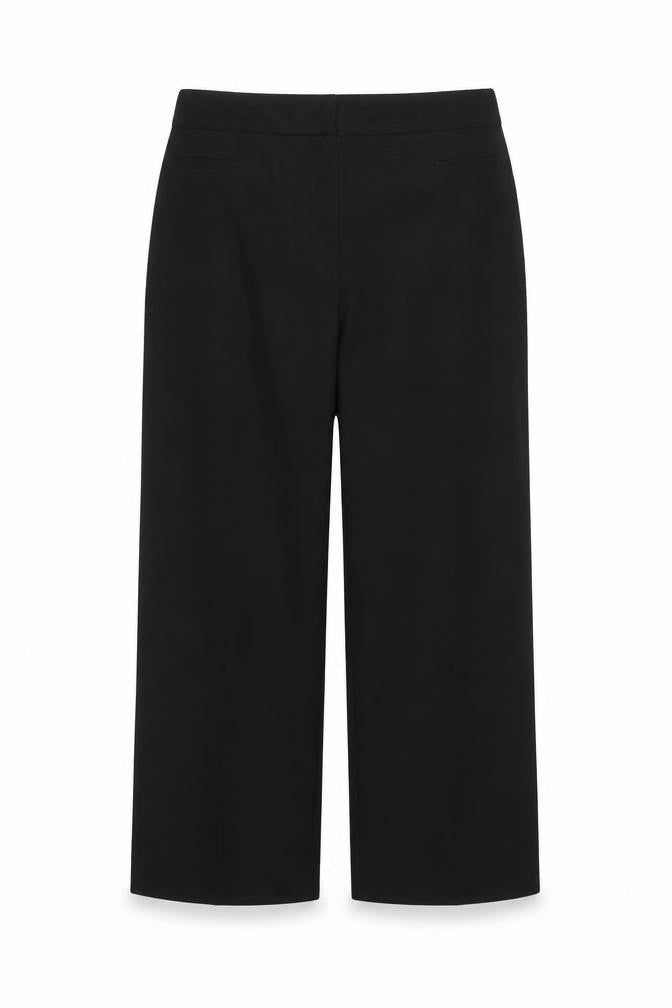 Womens UK Size 14 M&S Regular Fit  Black Trousers