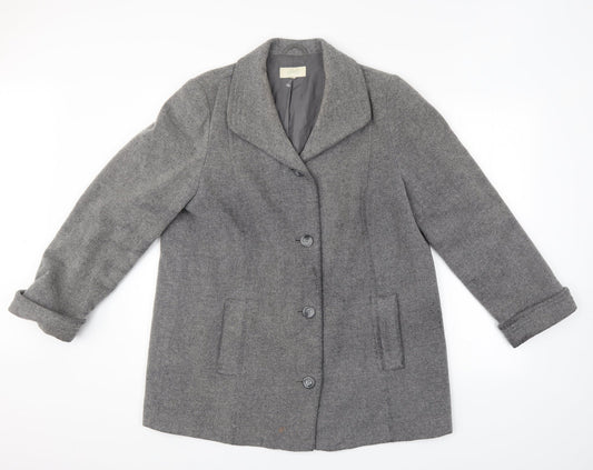 Womens UK Size 16 Marks and Spencer Grey Jacket