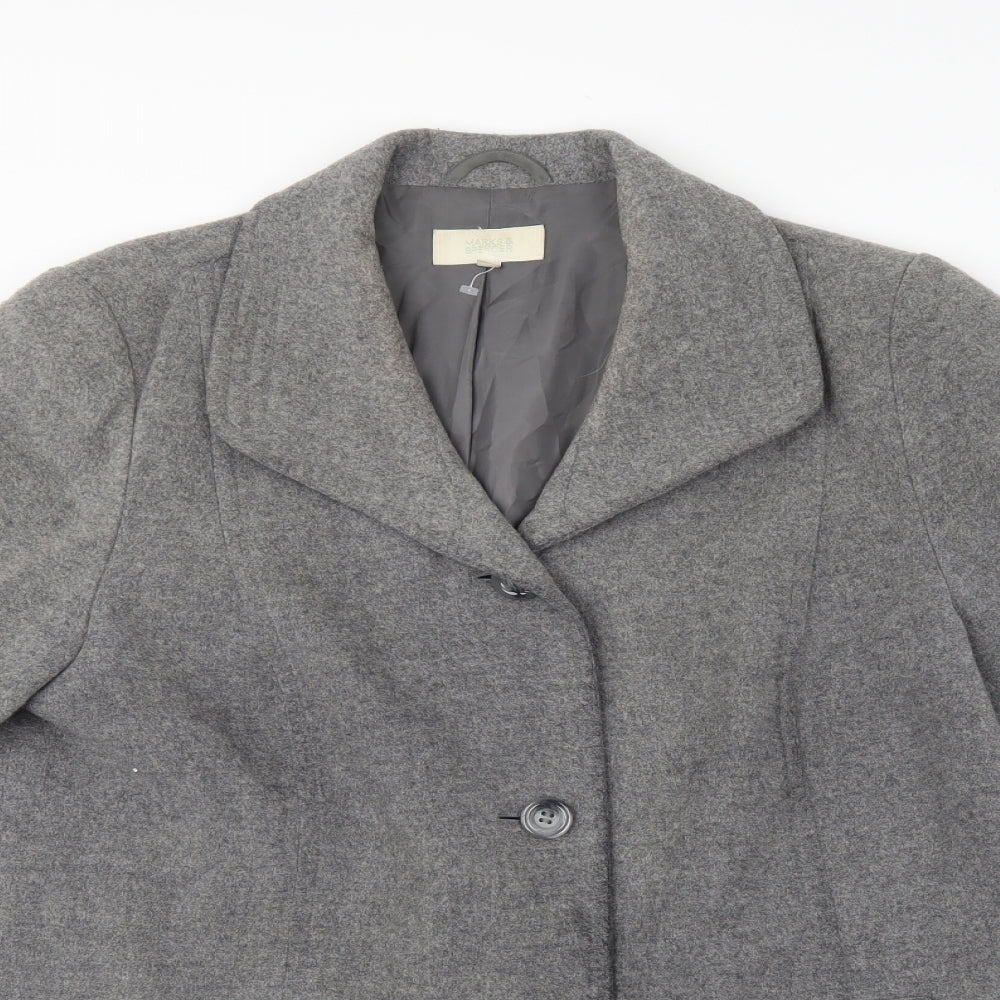 Womens UK Size 16 Marks and Spencer Grey Jacket