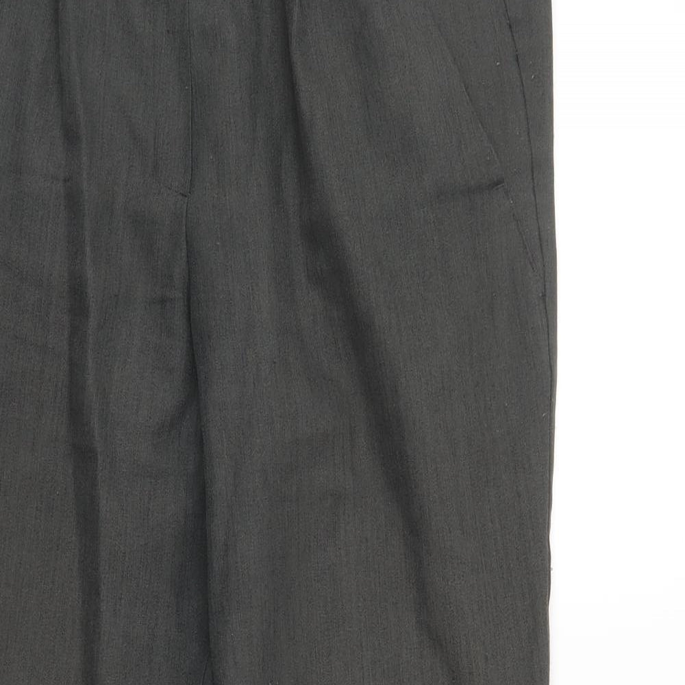 Womens UK Size 10 Marks and Spencer Regular Fit  Grey Trousers