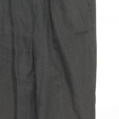 Womens UK Size 10 Marks and Spencer Regular Fit  Grey Trousers