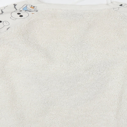 Womens UK Size 14 Disney White Pullover Jumper