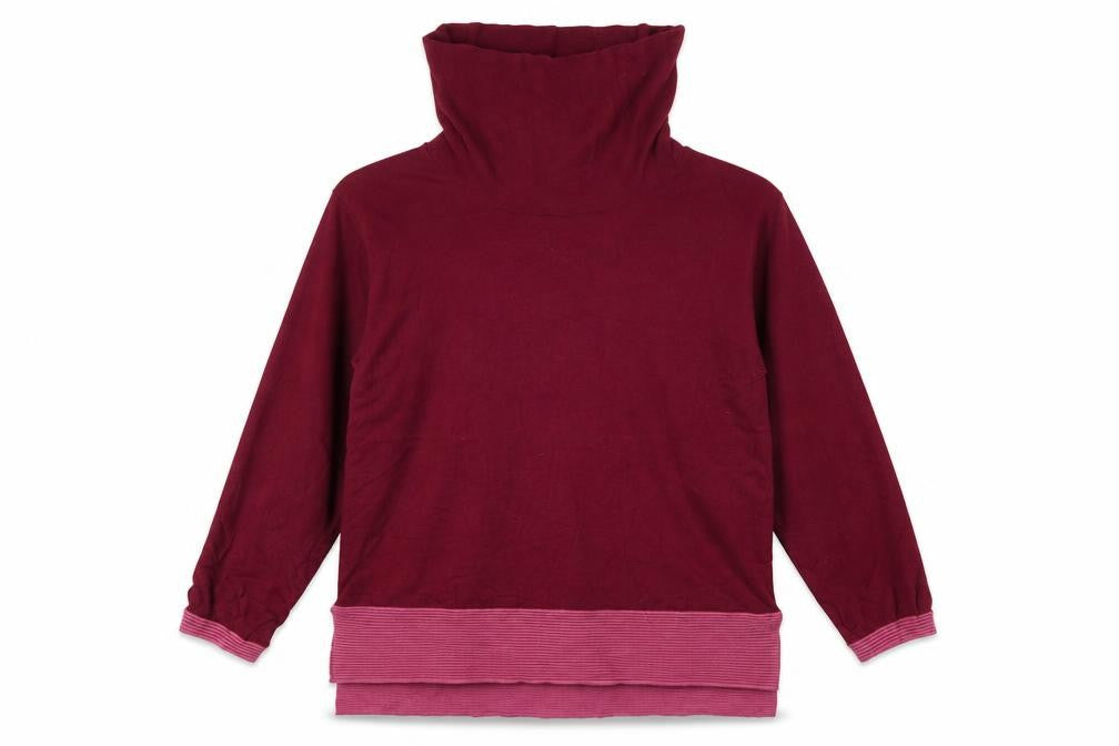 Womens UK Size M Mitzy Purple Pullover Jumper