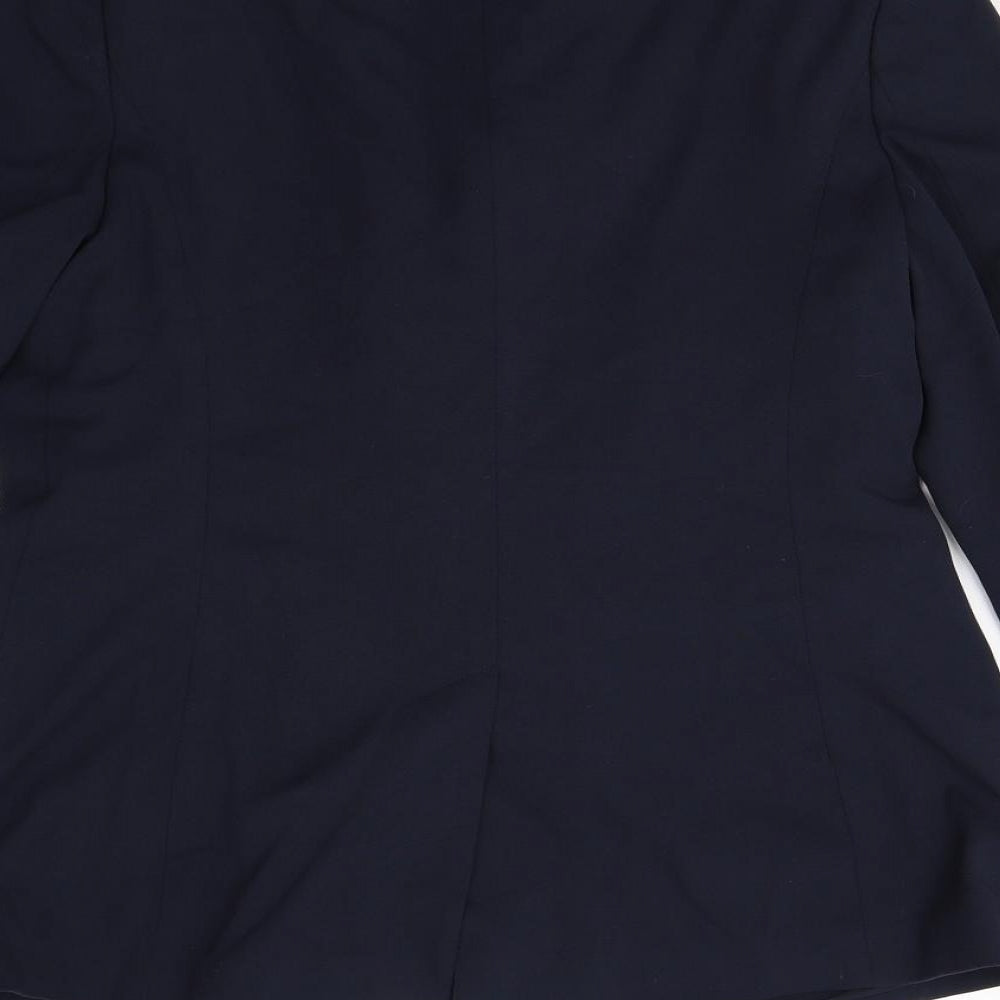 M&S Womens Blue   Jacket Suit Jacket Size 12