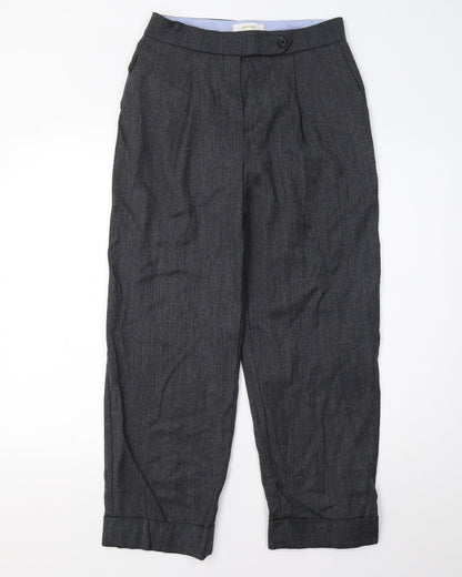 Womens UK Size 10 Per Una Regular Fit  Grey Trousers