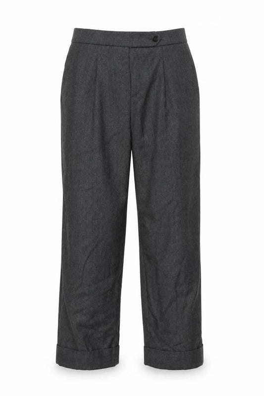 Womens UK Size 10 Per Una Regular Fit  Grey Trousers