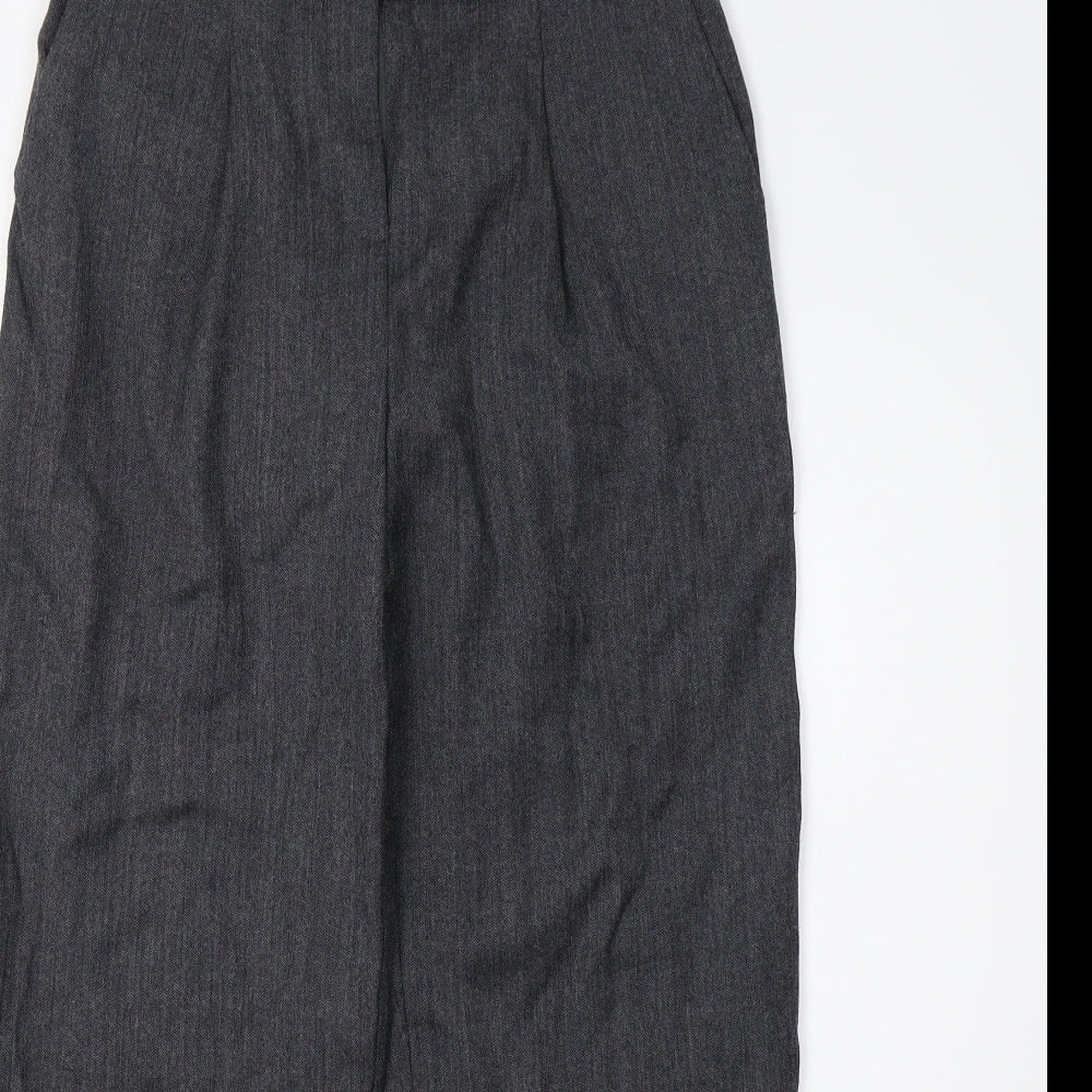 Womens UK Size 10 Per Una Regular Fit  Grey Trousers