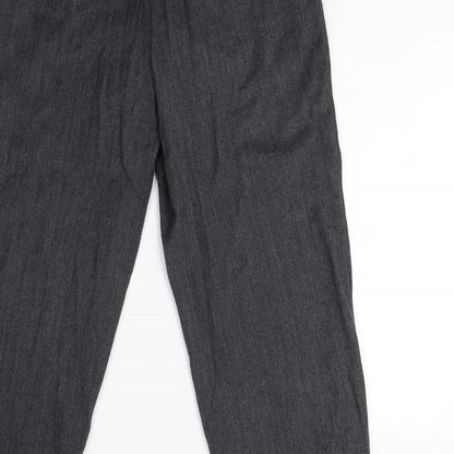 Womens UK Size 10 Per Una Regular Fit  Grey Trousers