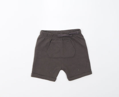 TU Baby Grey   Jogger Trousers Size 12-18 Months  - Shorts