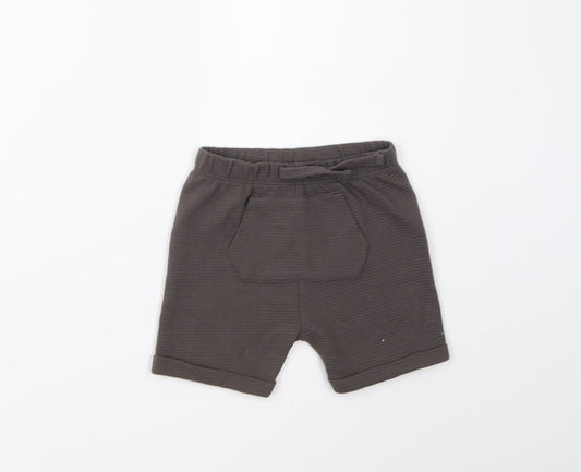 TU Baby Grey   Jogger Trousers Size 12-18 Months  - Shorts
