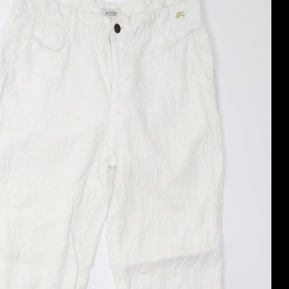 Jean Paul Classique Womens White   Trousers  Size XL L26 in