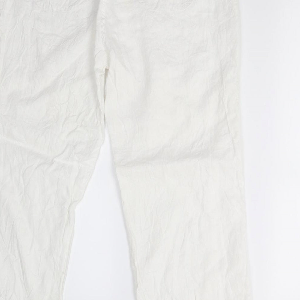 Jean Paul Classique Womens White   Trousers  Size XL L26 in