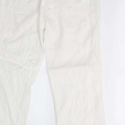 Jean Paul Classique Womens White   Trousers  Size XL L26 in