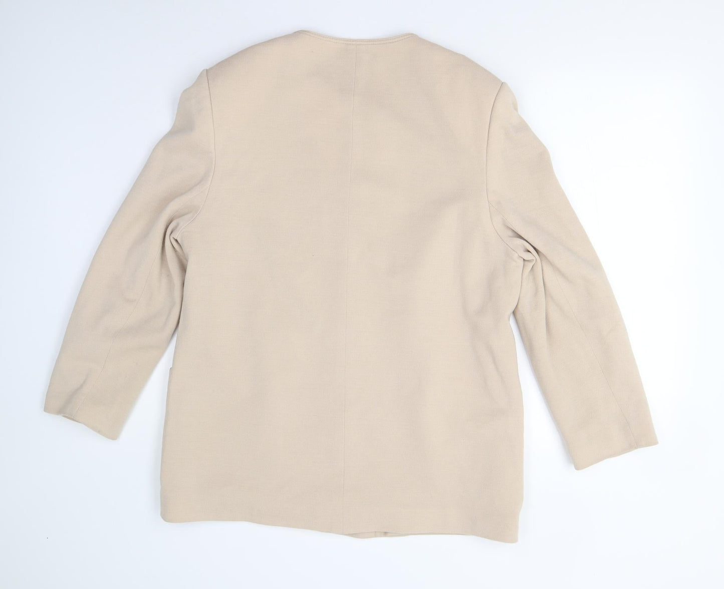 Karpelle Womens Beige   Jacket  Size 16