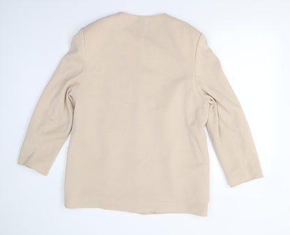 Karpelle Womens Beige   Jacket  Size 16