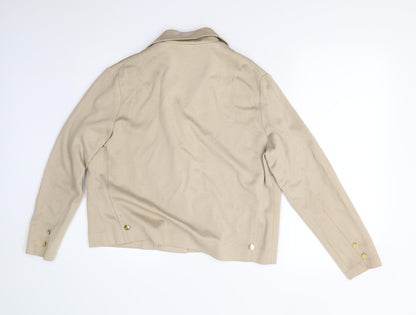 Chavasot Womens Beige   Jacket  Size 12
