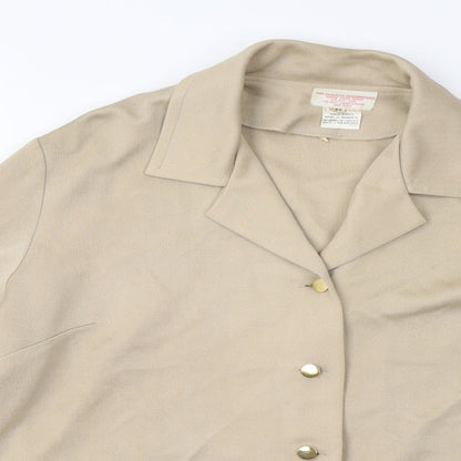 Chavasot Womens Beige   Jacket  Size 12