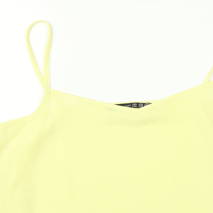 Atmosphere Womens Yellow   Camisole T-Shirt Size 10