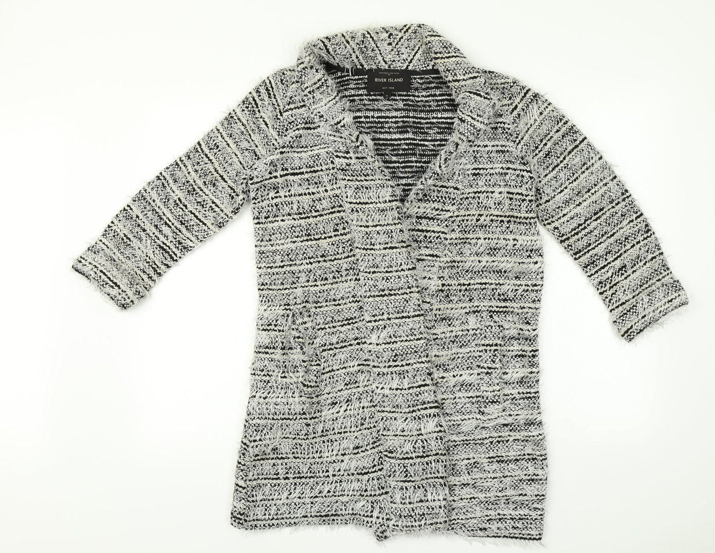Womens UK Size 8 River Island Multicoloured Cardigan Jumper