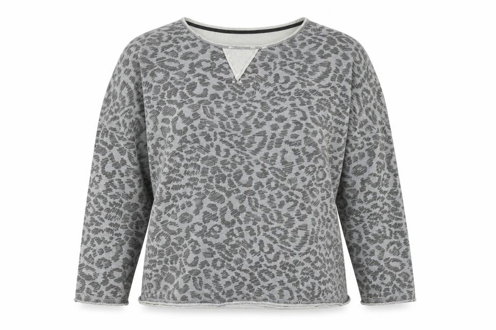 Womens UK Size 12 Mango Grey  T-Shirt