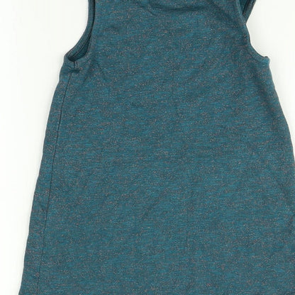 George Girls Blue   T-Shirt Dress  Size 2-3 Years