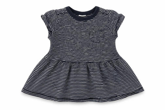 NEXT Baby Blue Striped  Fit & Flare  Size 3-6 Months