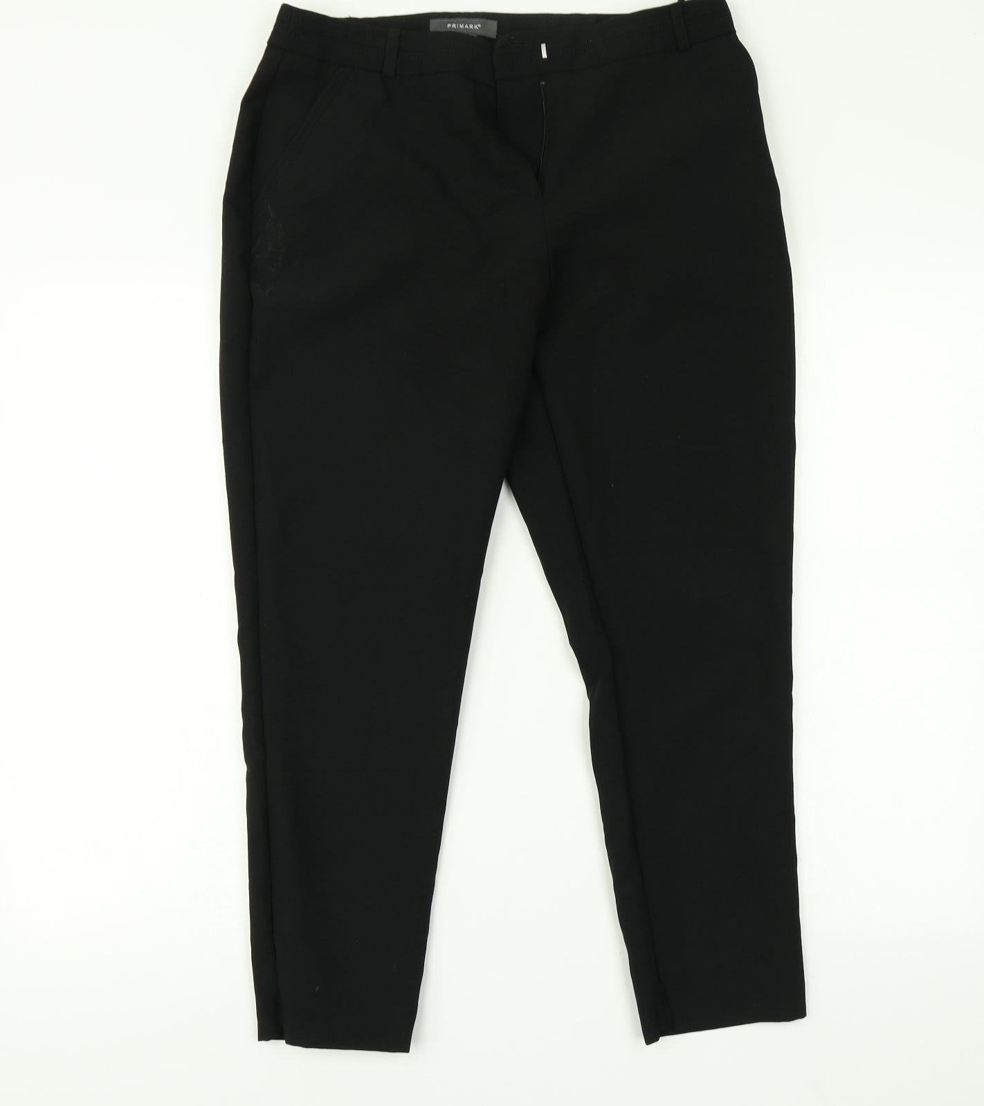 Primark Womens Black   Trousers  Size 10 L24 in
