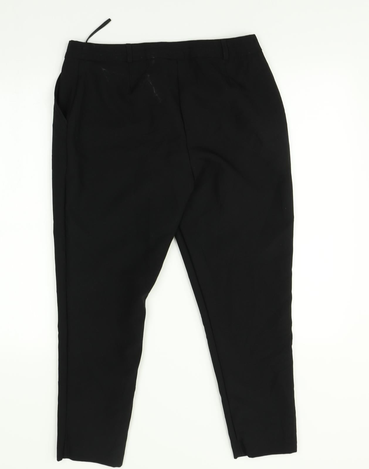Primark Womens Black   Trousers  Size 10 L24 in