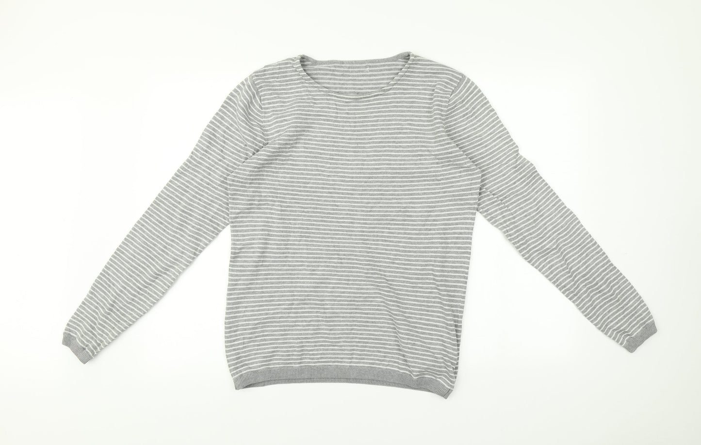 Womens UK Size S Marks and Spencer Grey Pullover Jumper