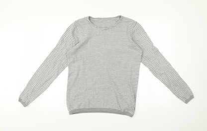 Womens UK Size S Marks and Spencer Grey Pullover Jumper
