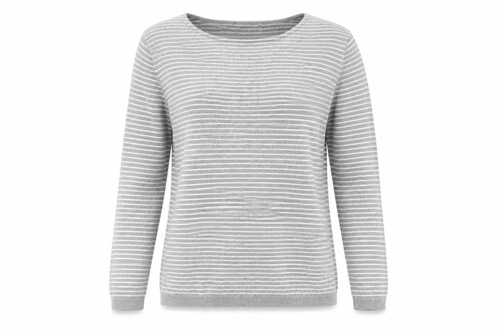 Womens UK Size S Marks and Spencer Grey Pullover Jumper