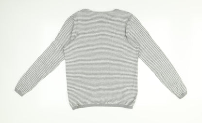 Womens UK Size S Marks and Spencer Grey Pullover Jumper