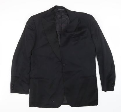 M.V, Mens Black   Jacket Suit Jacket Size 40