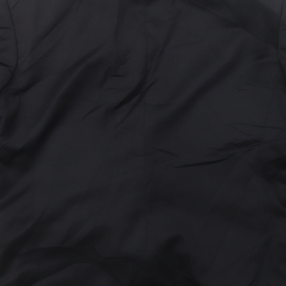 M.V, Mens Black   Jacket Suit Jacket Size 40