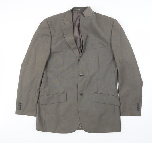 F&F Mens Brown   Jacket Suit Jacket Size 36