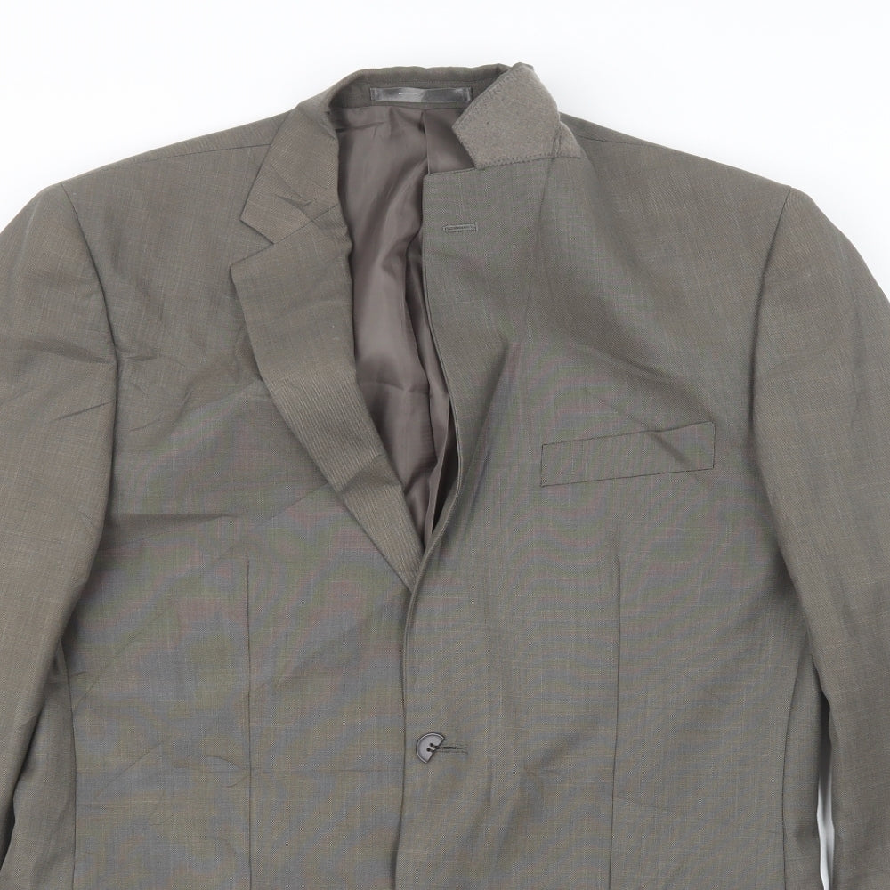 F&F Mens Brown   Jacket Suit Jacket Size 36
