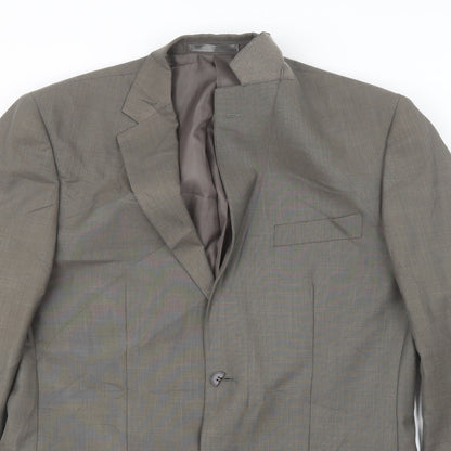 F&F Mens Brown   Jacket Suit Jacket Size 36
