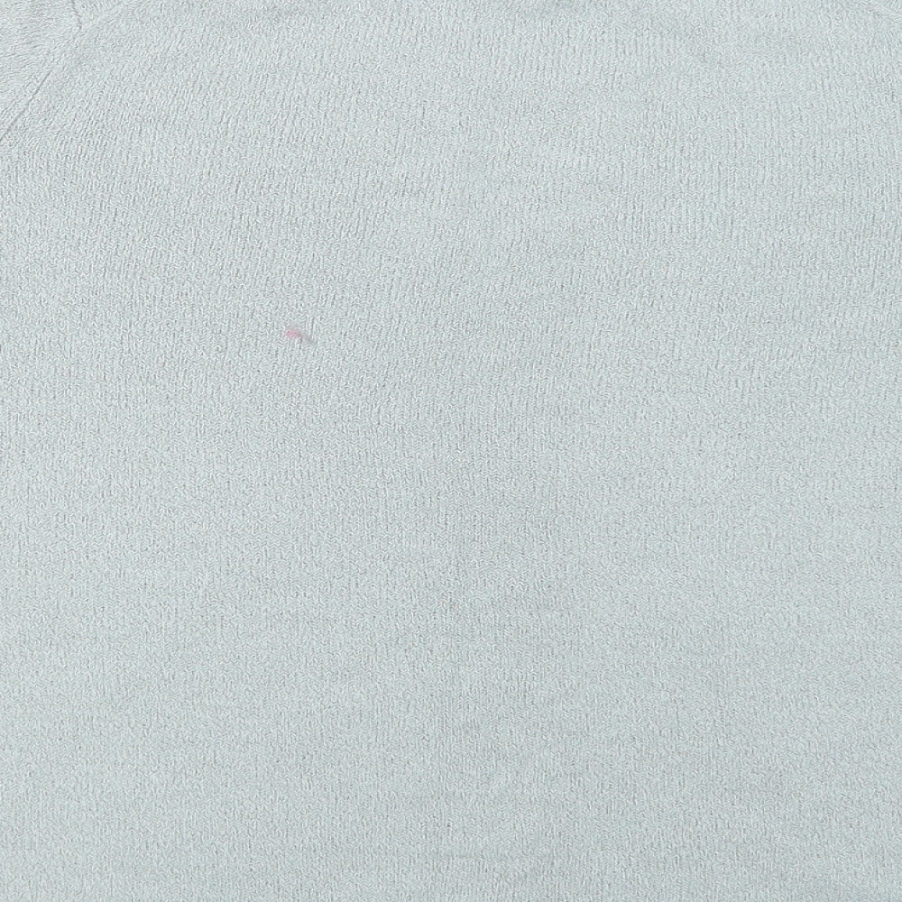 EWM Womens Green  Knit Pullover Jumper Size M