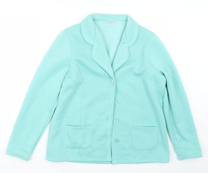 Damart Womens Green   Jacket  Size 14