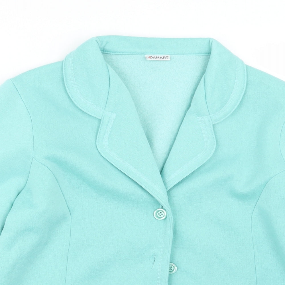 Damart Womens Green   Jacket  Size 14